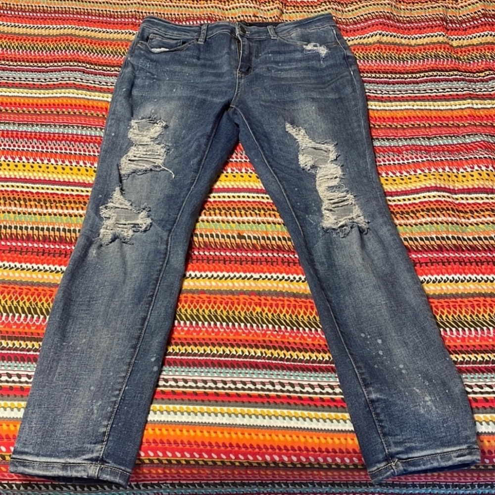 Judy Blue skinny Jean EUC sz 15/32